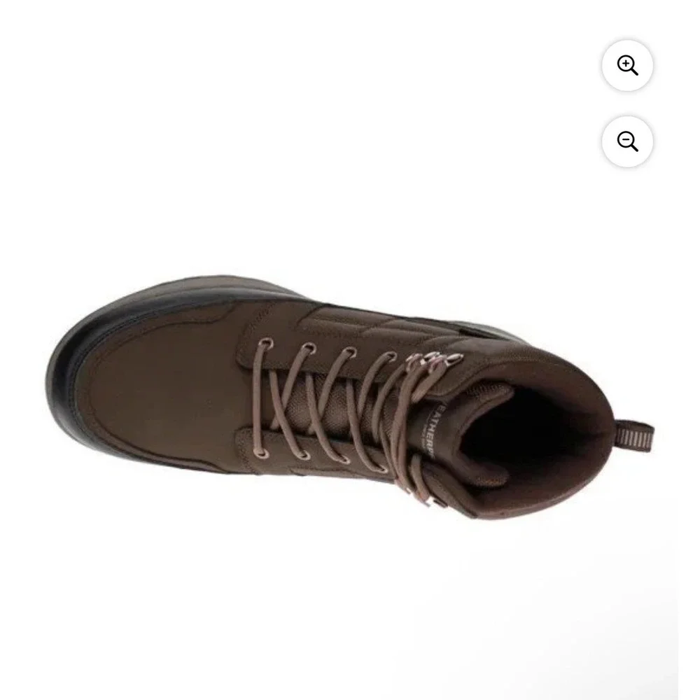Weatherproof Jenkins Boot Men's Size 12 Brown Memory‎ Foam